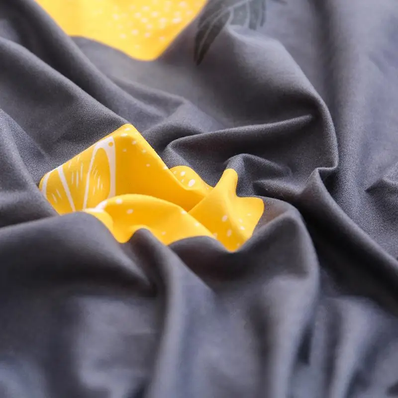 Hot Design Bedding Set Plant cactus happy time Duvet Cover Flat Sheet Pillowcase Quilt Bed Full Queen King | Дом и сад