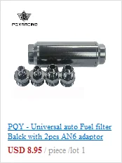 Топливный фильтр костюм Napa 4003 WIX 24003 5/"-24 турбо воздушный фильтр топливный фильтр 1/2" отверстие заготовки алюминиевый низкопрофильный 4003 24003