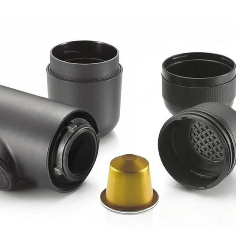 Кофеварка Ручной пресс капсулы и порошок кофемашина ручная Эспрессо Машина