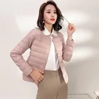 Женский пуховик, куртка-парка на белом утином пуху, короткая верхсветильник одежда, размера плюс, 4XL