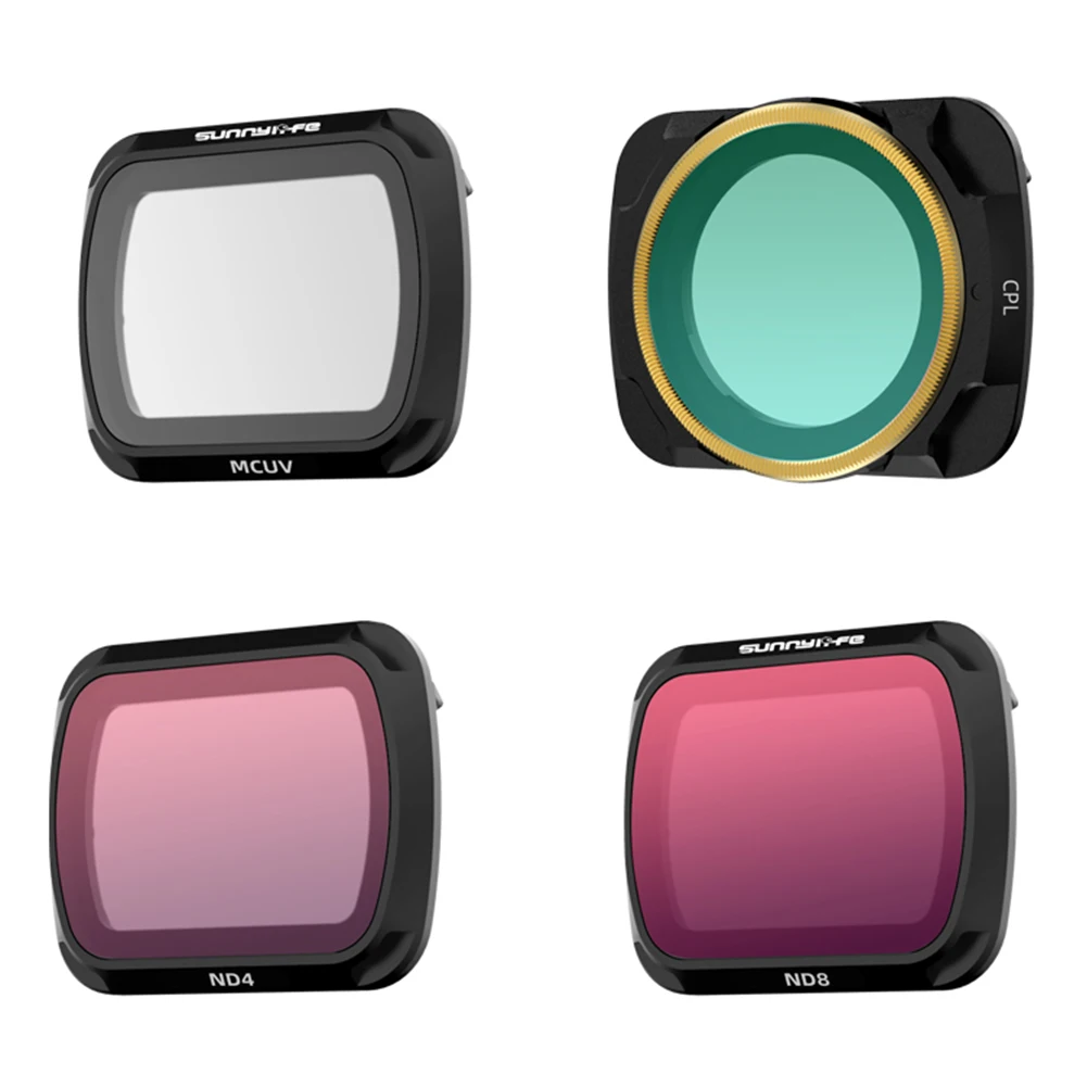 

Optical Glass Multi Coated Anti Scratch Drone Accessories Oilproof Protective Camera Lens Filter Set For DJI Mavic Air 2