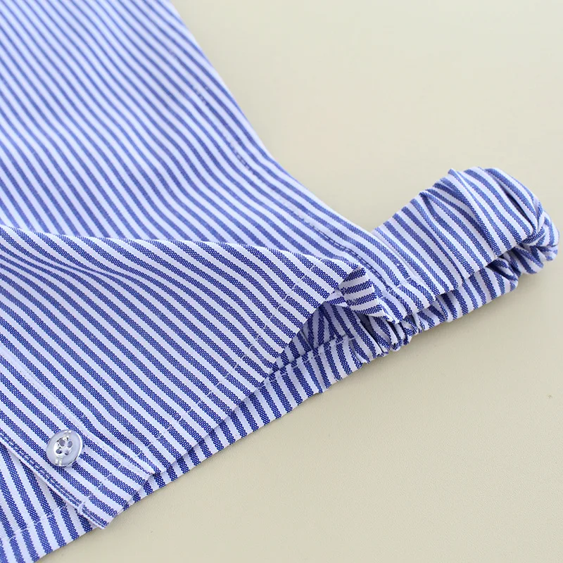

Fashion Korean style beautiful black blue white stripe shirt false collar removable collar Korean style half shirt false collar