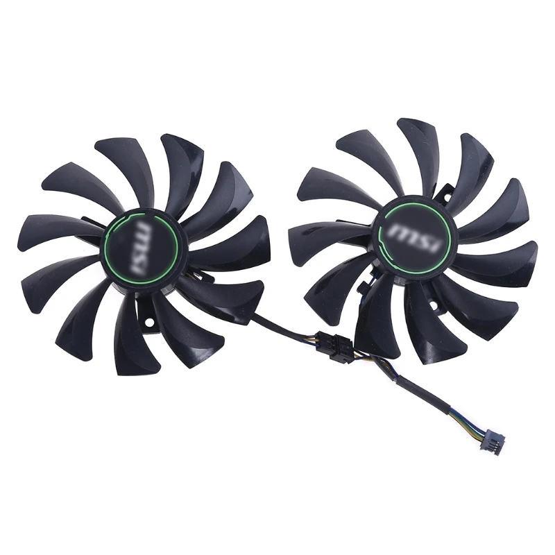 

1 Pair HA9010H12F-Z 4Pin Cooler Fan Replacement for MSI GTX 1060 1660Ti RTX 2060