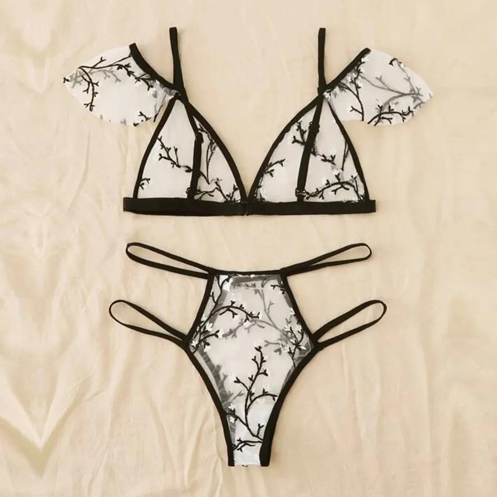 Набор бюстгальтеров для женщин новый сексуальный кружевной комплект нижнего