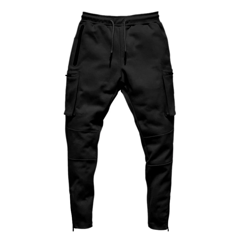 Модные мужские брюки для фитнеса Свободные тренировочные бега спортивные