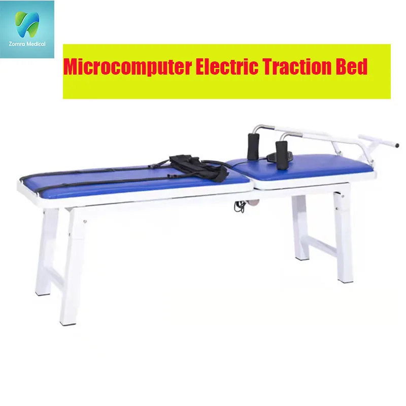 Microcomputer Electric Traction Bed Lumbar Physical Therapy Rehabilitation Treatment  Bed