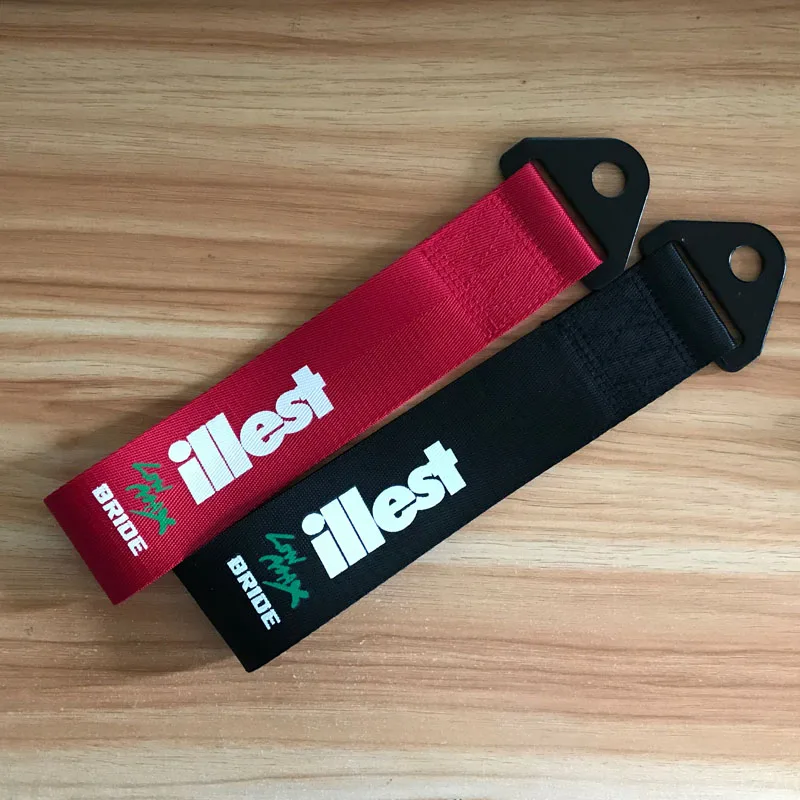 JDM ДЛЯ illest Hella Flush эмблема автомобильный буксирный ремень для Honda civic TOYOTA Nissan Lexus KIA