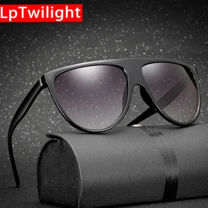 2021 Ladies Sunglasses Women Flat Top Style Brand Design Vintage Sun glasses Sunglasses for women Fe