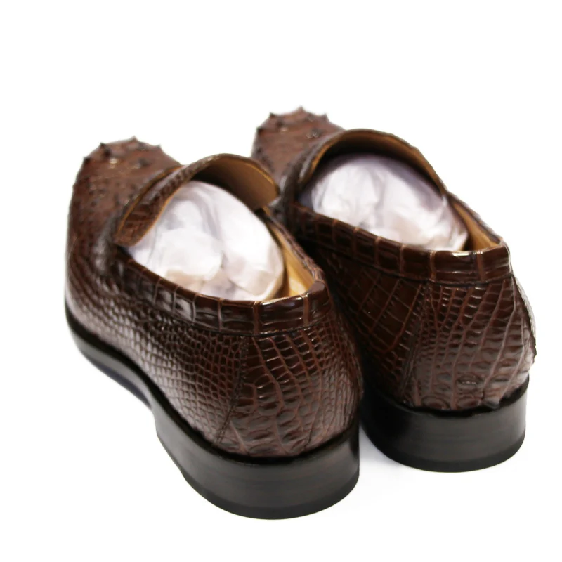 Рисунок 4 - Мужские темно-коричневые туфли Sipriks без шнуровки