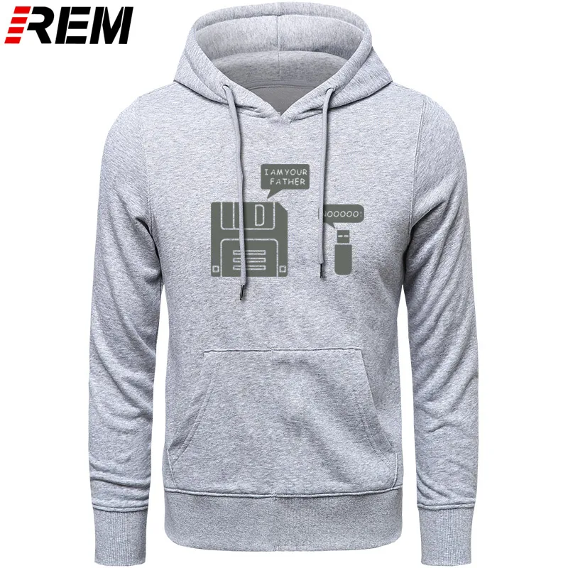 REM USB дискета я ваш отец мужские хлопковые с длинным рукавом юмором диск повседневные Camisetas Hombre мужские кофты с капюшоном, толстовки