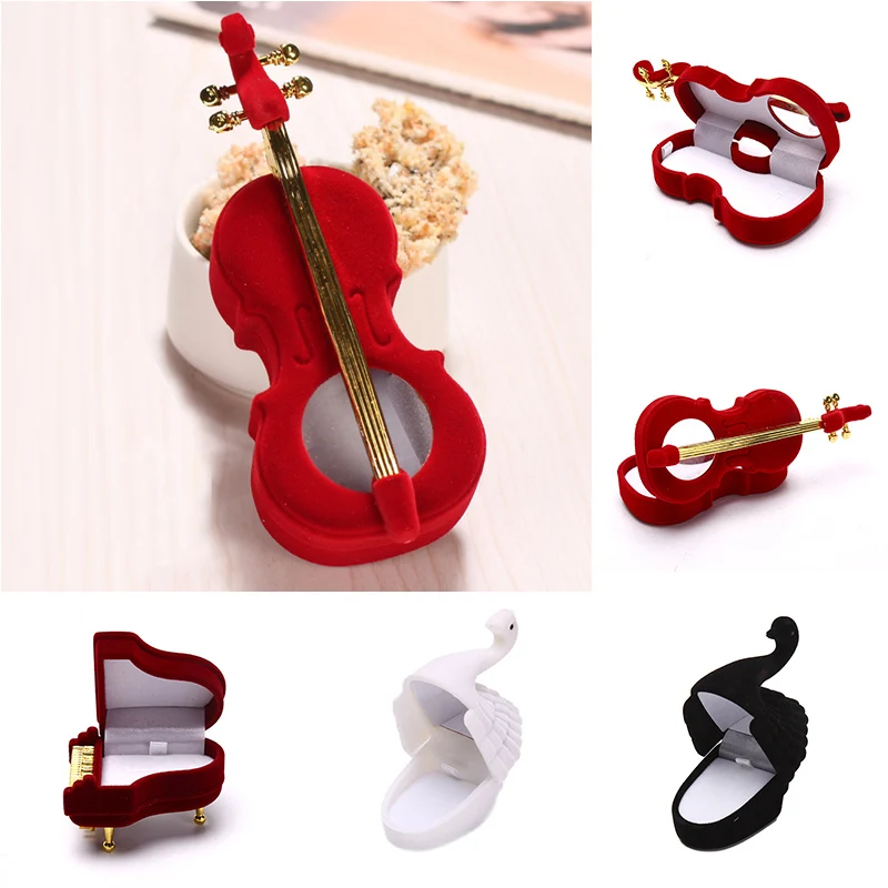 Для женщин подарок на свадьбу помолвку Чехол Коробка для хранения бархат