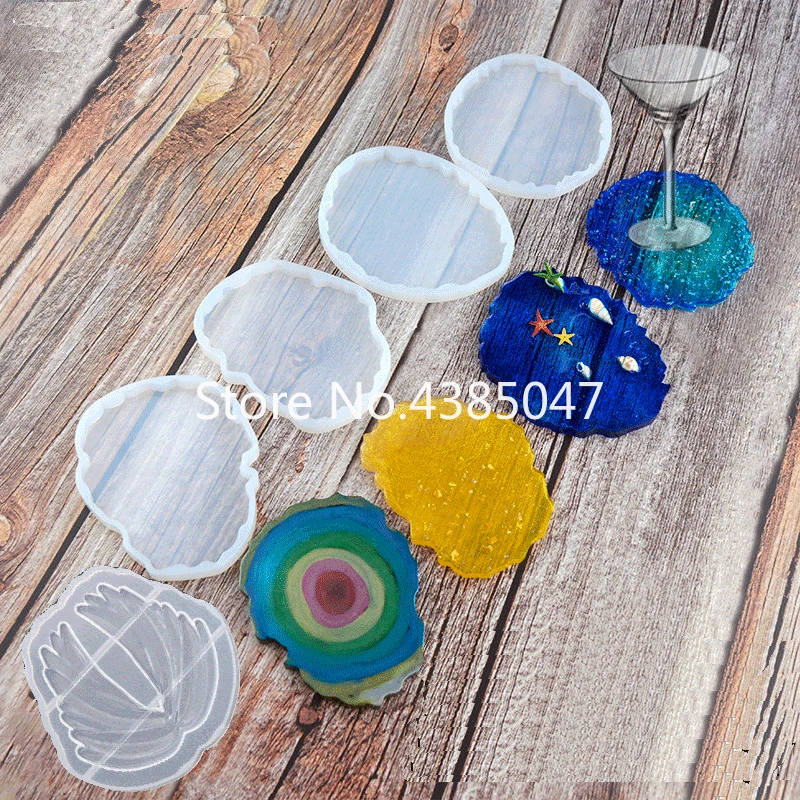1 шт. нестандартные силиконовые формы для подстаканников DIY алмазные