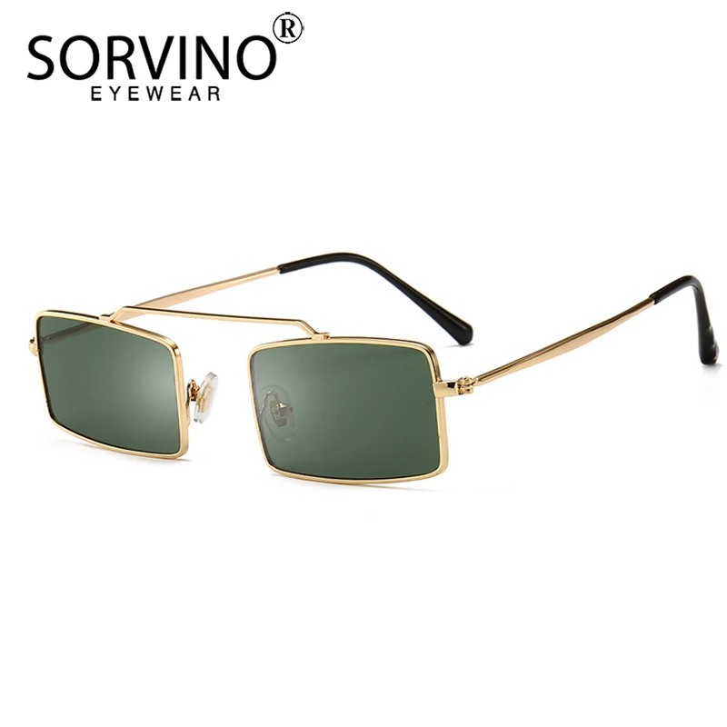 Женские квадратные солнцезащитные очки SORVINO прямоугольные хипстерские с плоским