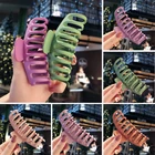 Простая женская большая заколка для волос в купании, шпилька для волос в Корейском стиле, женская элегантная матовая акриловая заколка для волос