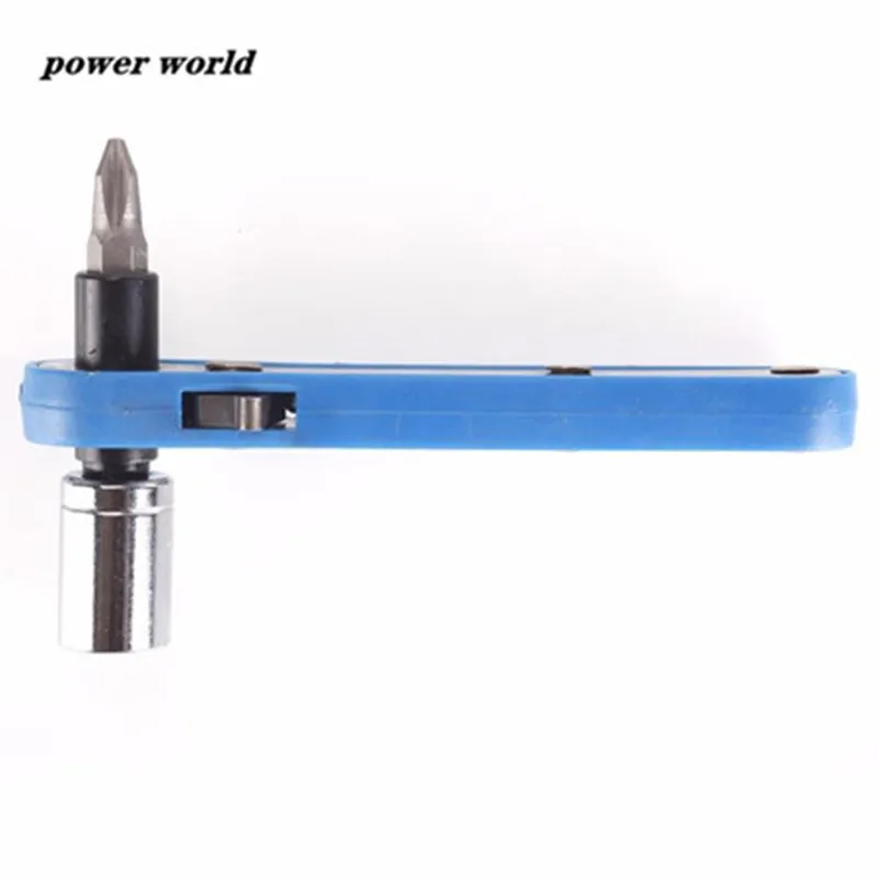 1 шт. 3 в трещотка гаечный ключ отвертка бит Ключ Простой быстрый инструмент