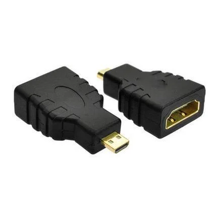 Оптовая продажа 100 шт./лот HDMI совместимый переходник мама Микро тип D Папа F/M