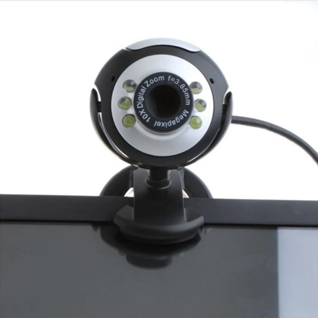 

USB Webcam 5 Million Pixels 480P Driver-free Desktop Computer Laptop Webcam for Video Chatting