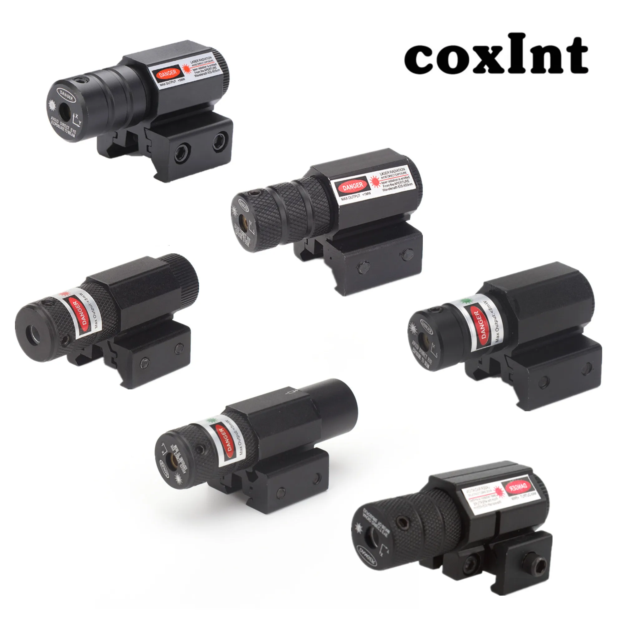 Компактный Тактический красный/зеленый точечный Красный лазерный прицел с