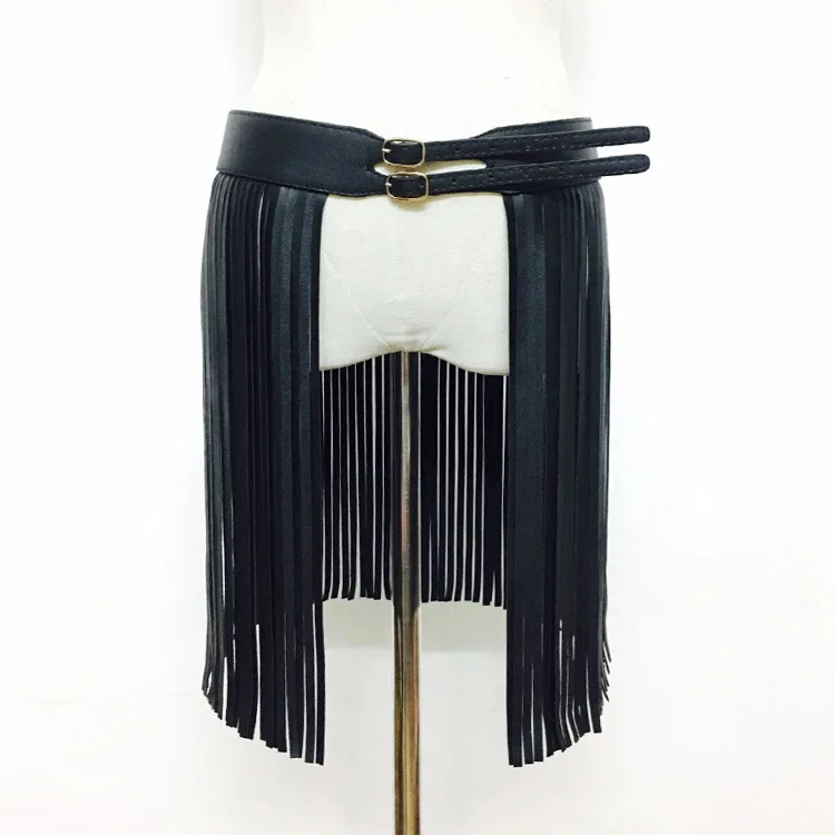 Новые женские Ремни PU женский кожаный пояс широкий длинный с бретельками и