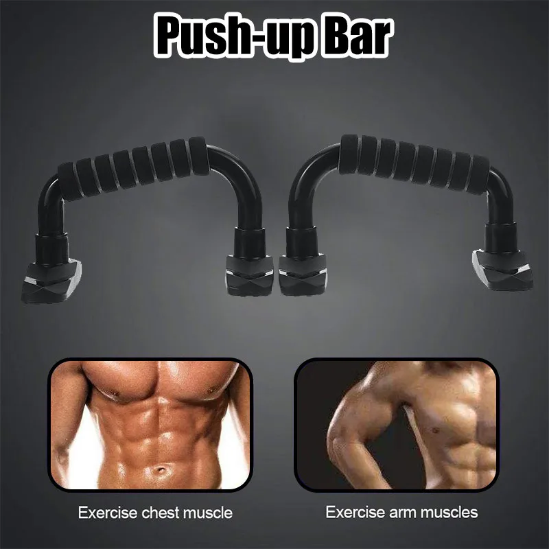 

1Pair Push Up Bars Push-Ups Stands Bars Workout for Home Gym Traveling Fitness Muscle Ups Pull Ups Strength Training
