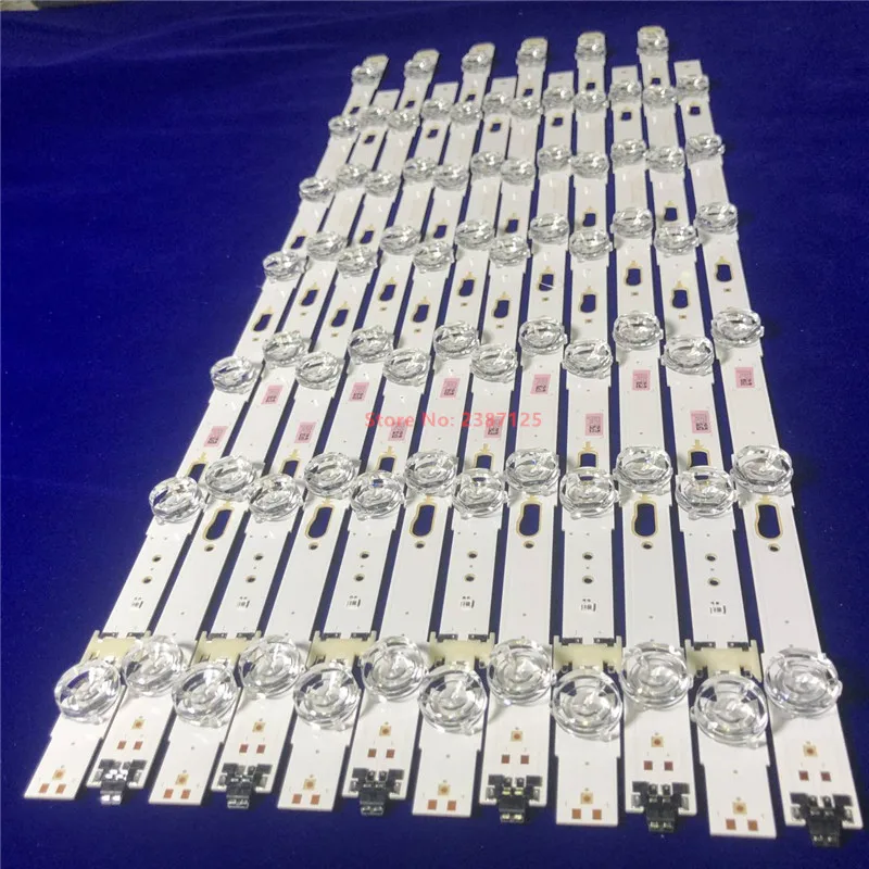 LED strip 6+7 Lamp For Sam Sung UN50KU6300 50'' TV LM41-00253A E88441 BN96-39657A BN96-39658A UE50KU6000 S_KU6K_50_FL30_L7/R6 | Лампы и