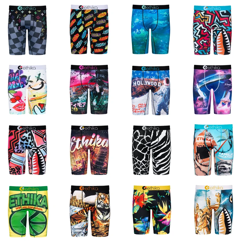 

2021 New Arrival Ethika GOTTA BLAST In Stock Men Underwear Ethika Boxershorts Breathable Boxers Briefs
