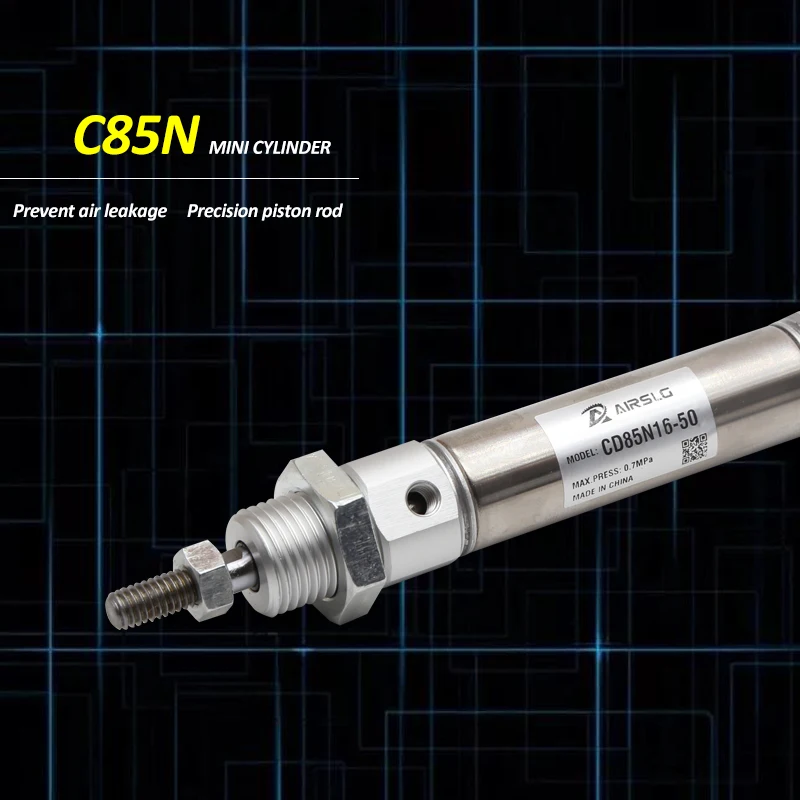 C85 CD85N пневматический цилиндр стандартный одинарный стержень двойного действия