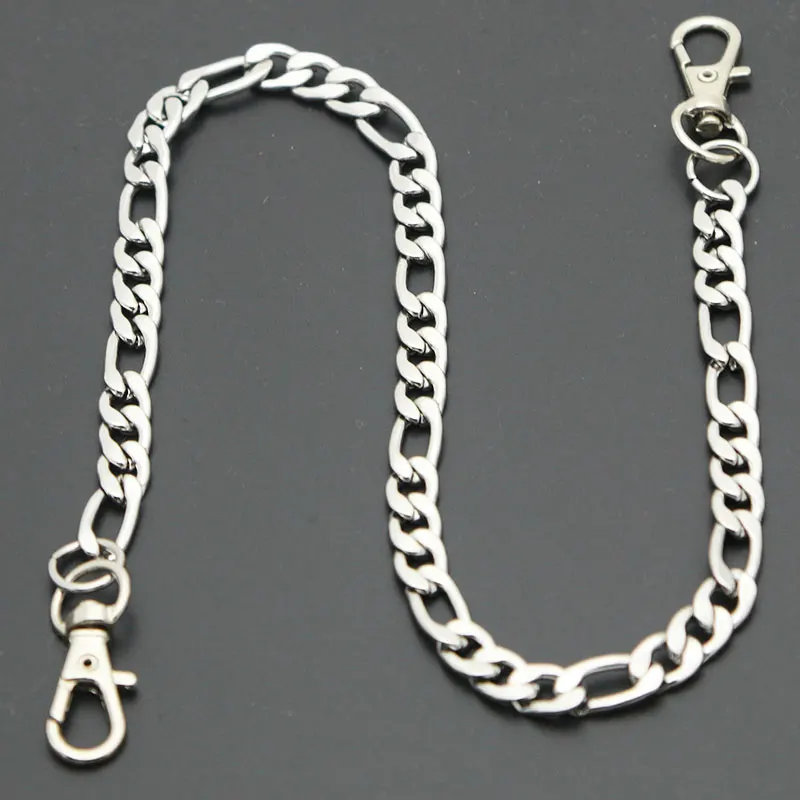 Рок Панк из нержавеющей стали кошелек пояс цепочка брюки хипстер Жан брелок