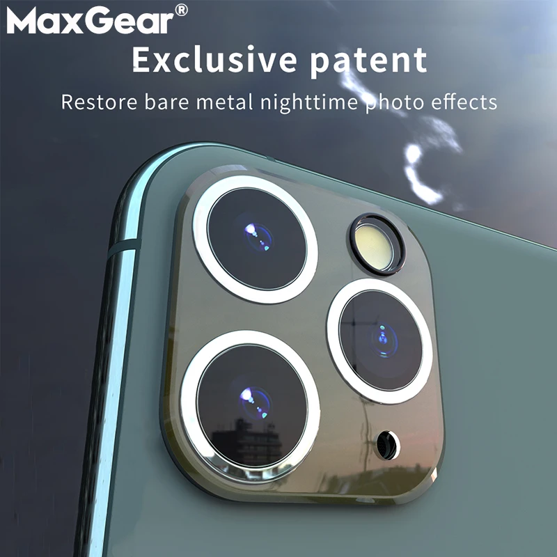 Задняя крышка объектива камеры Полная защита для iPhone 11 Pro Max задняя камера наклейка на рассеиватель чехол покрытие протектор Закаленное стекло пленка