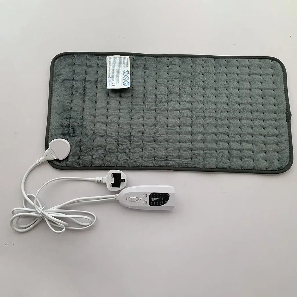 

Electric Heat Pad Mat 60x30cm Back Pain Relief Plug-UK 220V, Soothing Muscle Tension