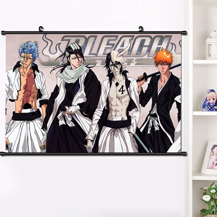 Аниме BLEACH кадзуи Куросаки прокрутки плакат настенные росписи коллекция