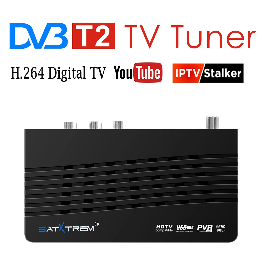 Satxtrem dvb-t2 tv tuner тв приставка dvb t2 для России тюнер dvb t2 USB Wifi receiver dvb-t2 vga приставка для цифрового тв iptv HD TV Box dvb-c тюнер Служба поддержки Dolby AC3 PVR Youtube Megogo