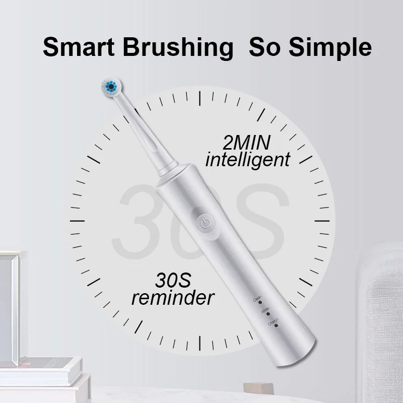 

Electric Toothbrush Sonic Wave Top Quality Smart Chip Toothbrush Head Replaceable Whitening Healthy Best Gift toothbrushes 5