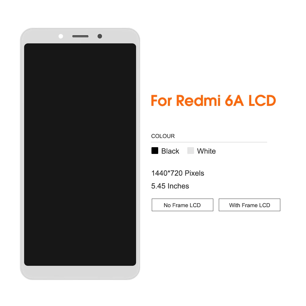ЖК дисплей 5 45 дюйма для Xiaomi Redmi 6 с сенсорным экраном в сборе 6A замены Redmi6