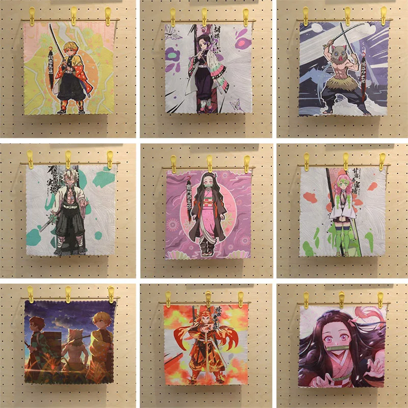 

30*30CM,Creative cartoon water absorbing wash face square towel gift box