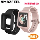 Ремешок силиконовый для XiaoMi Mi Watch Lite, защитный чехол для Xiaomi Watch Lite, пленка