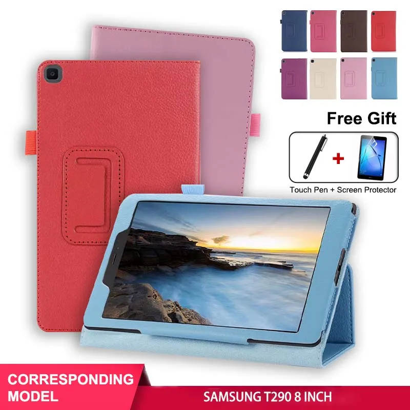 SZOXBY для Samsung Galaxy Tab A 8 дюймов SM T290 T295 кожаный планшет противоударный чехол +