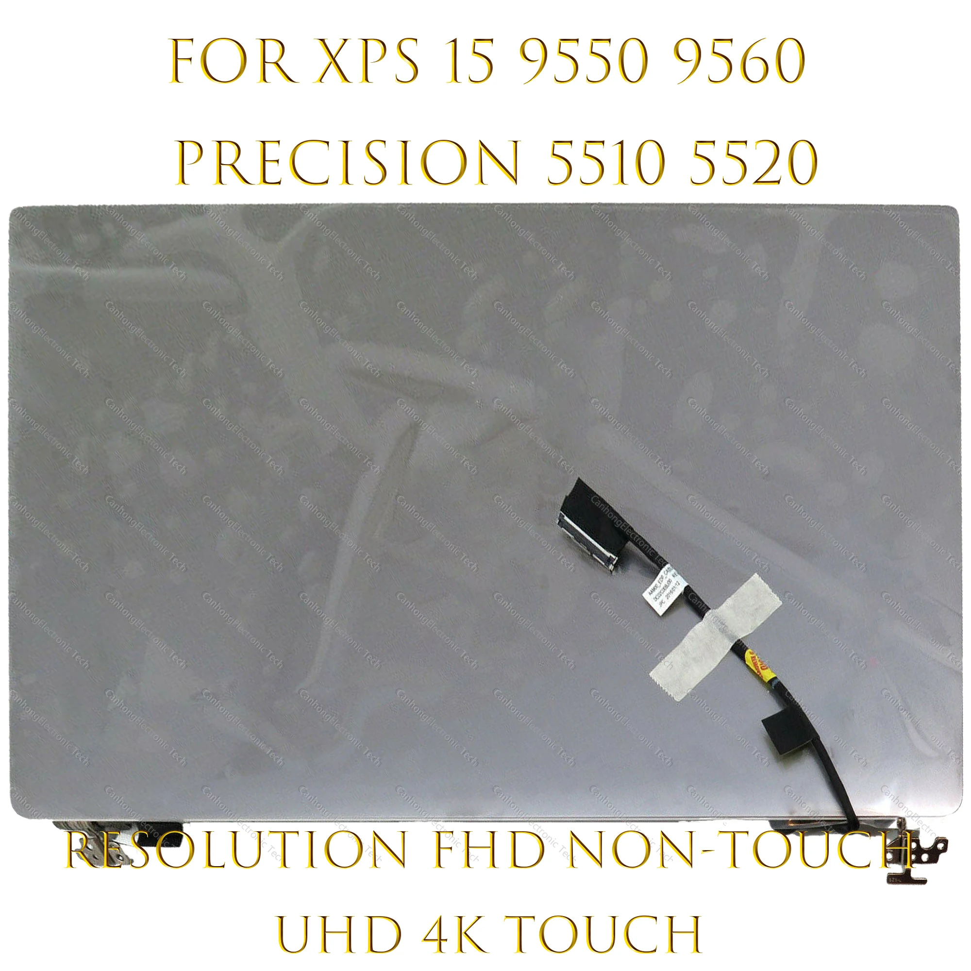 Сенсорный ЖК-экран FHD 15 6 дюйма в сборе матрица 3840*2160 4K для Dell XPS 9550 9560 Precision 5510 5520 P56F