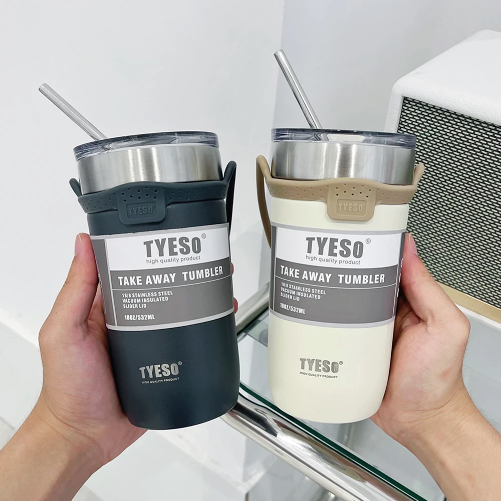 Термос TYESO из нержавеющей стали портативный двойной 304 | Дом и сад