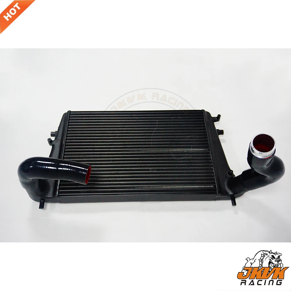 Комплект интеркулера JKVK RACING с передним креплением версия 2 для Go lf Mk5 Mk6 Fsi Tsi A3 S3 B6 B7