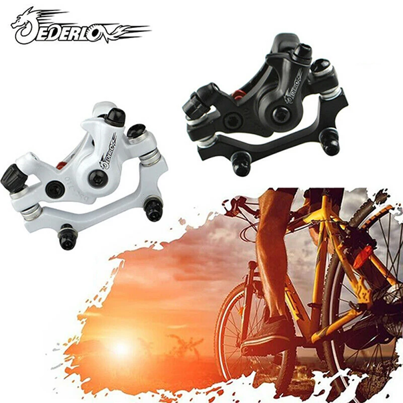 

JEDERLO Folding Bike Mechanical Disc Brakes Aluminum Alloy Bike Disc Brake Rotor Mechanical Caliper Rear Front cycling parts