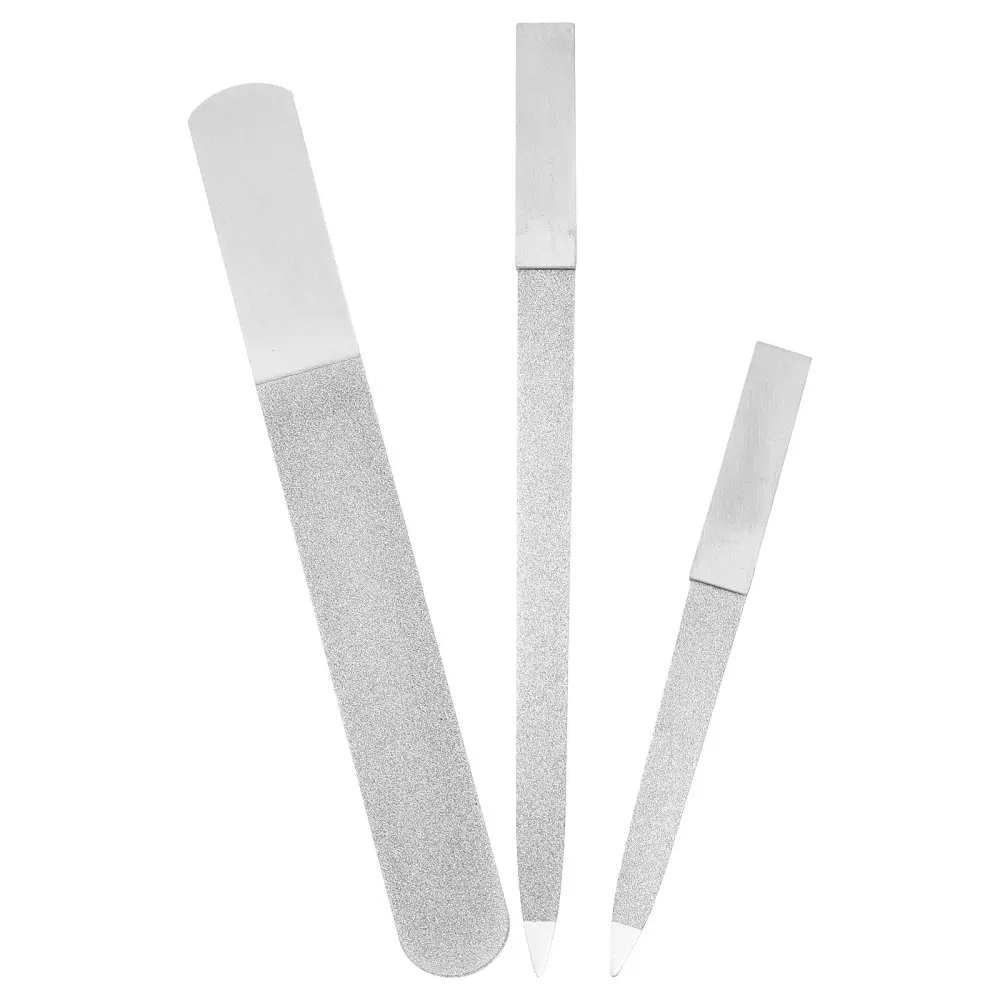 

8pcs Nail File Set Stainless Steel Double-sided Manicure Files for Nail Shop