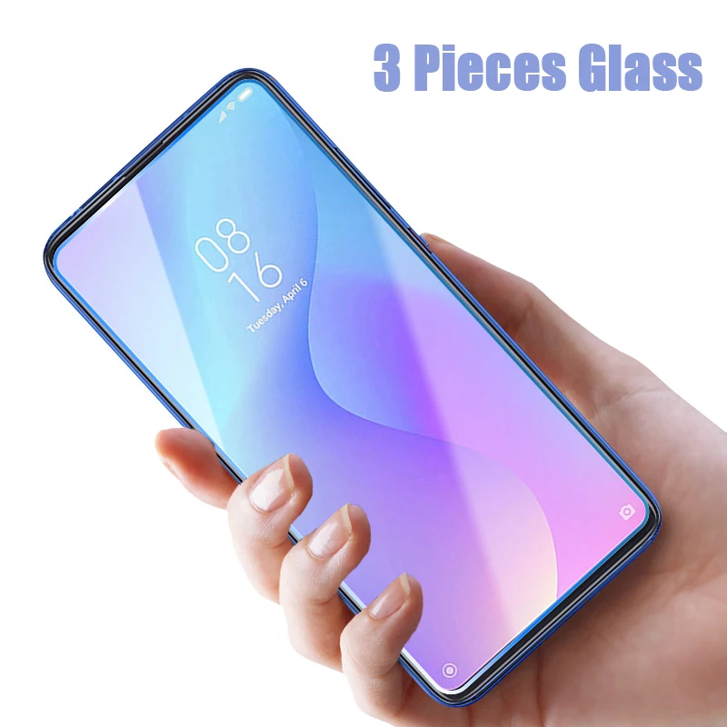 Защитное стекло для Poco X3 Pro GT Pocophone NFC пленка экрана Xiaomi F3 M3 M2 F2 закаленное 3 шт. |