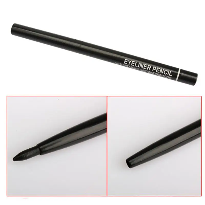 

Black Eyeliner Automatic Rotation Waterproof Make Eye Contour Charming Eyeliner Makeup Pencil Not Blooming Eyeliner Cosmetics