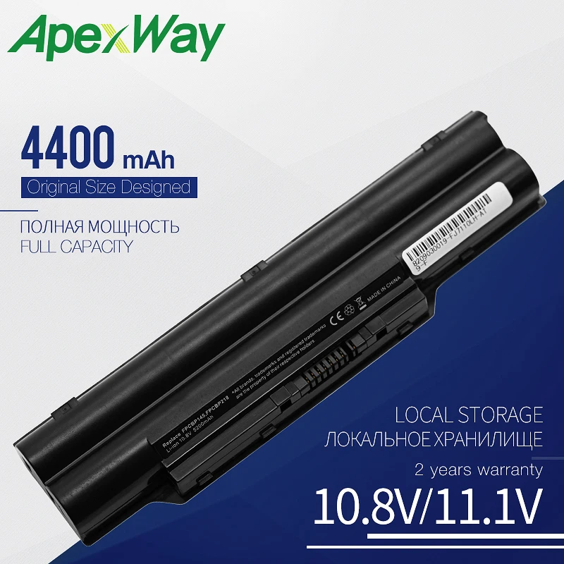 Аккумулятор для ноутбука 10 8 В FPCBP145 FPCBP145AP FUJITSU ifeBook E8310 S2210 S6310 S6311 S7110 S7111 | Компьютеры