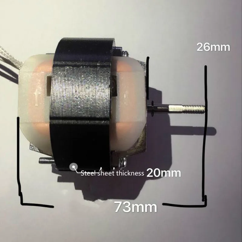 1 шт. 220 В 28 Вт затененный полюсный двигатель для освежителя воздуха