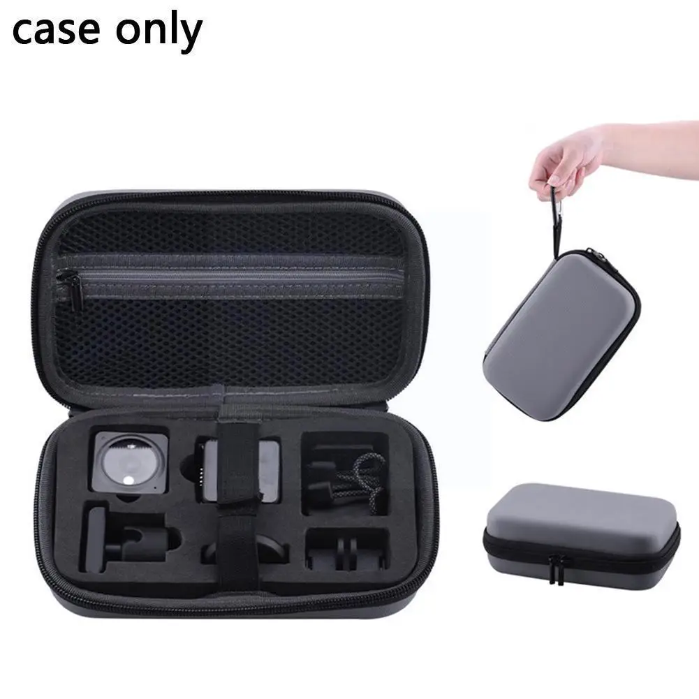 

Suitable For Action 2 Storage Bag Gray (with Carabiner) Camera Portable Storagegame Console Bag L9d9