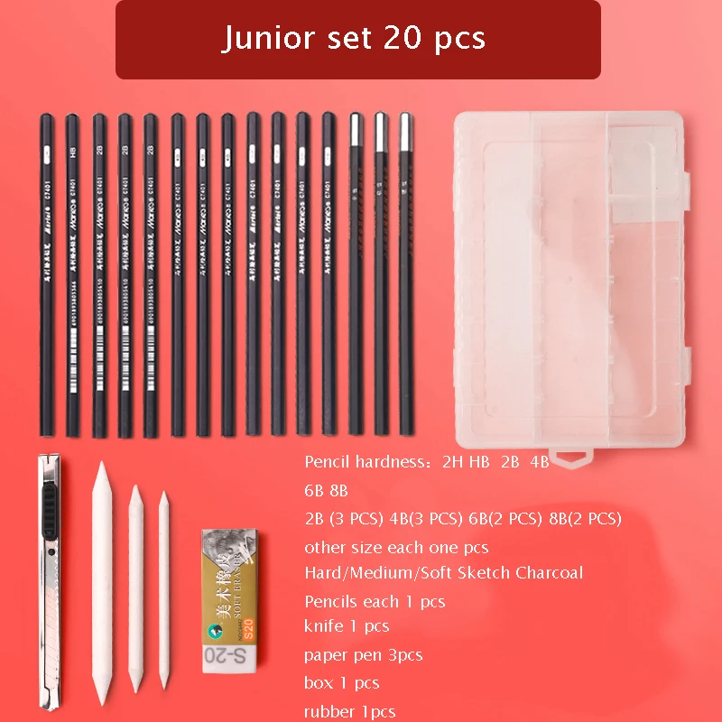 Чехол для ручки рисования пенал набросков специальная коробка пластиковый