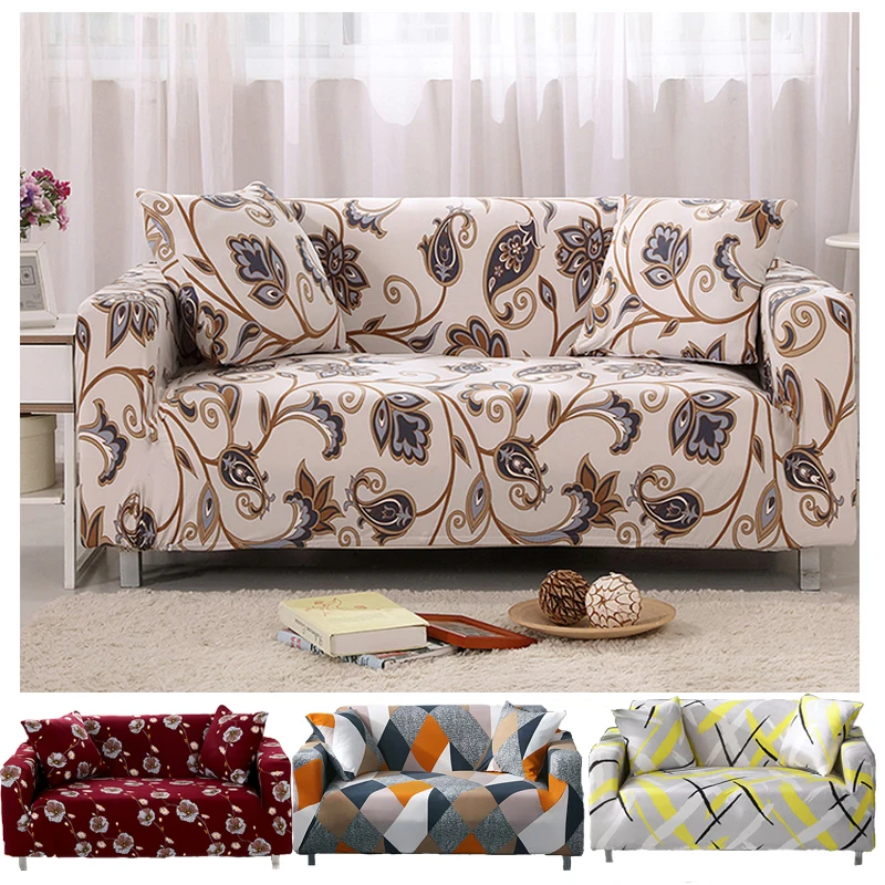 Эластичные чехлы для диванов хлопковые эластичные гостиной