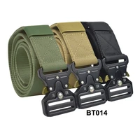outdoor sport tactical belt men heavy duty military waist belts metal buckle nylon belt hunting accessories training combat belt
